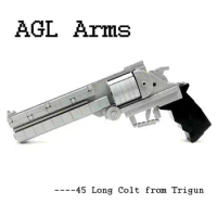 Toy gift MOC gun building block small particle pistol model AGL Arms .45 Long Colt from Trigun