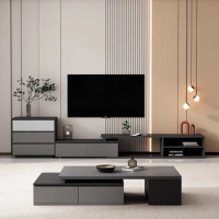 Minimalist Furniture Space Savers Tv Unit Living Room Salon Set Offer Pedestal Stand Luxury Mobile Tv Moderno Luxury Corner