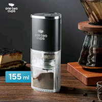 One Two Cups Penggiling Kopi Elektrik ZT-003 Mesin Keramik 200ml Adjustable Kualitas Kopi Tanpa Kabe