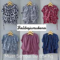 STELAN CELANA PENDEK WANITA RAYON BALI/BABY DOLL JUMBO TIEDYE LIRIS