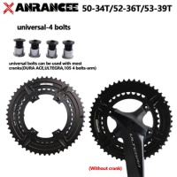 Anrancee Chainring Road Bike Crank Chainring Wheel 50-34T 52-36T 53-39T For Shimano 5800 R7000 R8000 R8100 Bicycle Crown
