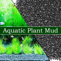 Aquatic Plant Mud Fish Tank Water Grass Mud Aquarium Bottom Sand Nutrient Soil Black Mud Water Grass Tank Bottom Soil Fertilizer