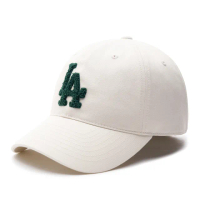 【MLB】N-COVER可調式軟頂棒球帽 Varsity系列 洛杉磯道奇隊(3ACPV043N-07CRM)
