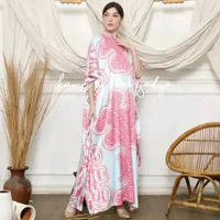 Kaftan Pink | Dress Pink | Kaftan Modern | Kaftan Jumbo | Kaftan Premium | Long Kaftan | Dress jumbo