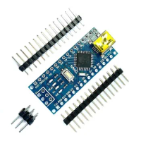 10pcs For Nano Mini USB With The Bootloader Compatible Red Controller For Arduino CH340 Driver 16Mhz ATMEGA168P