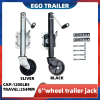 ล้อ 6 นิ้ว 1200 LBS CAP Trailer jack jockey wheel trailer parts ล้อหน้าเทรลเลอร์ ขนาด 1,200 ปอนด์ แบ