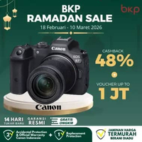 BKP Canon EOS R7 Mirrorless Camera with 18-150mm f/3.5-6.3 IS STM Lens Original RESMI