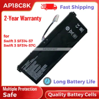 Li-ion AP18C8K Laptop Battery Replacement for Acer Swift 3 SF314-57 Swift 3 SF314-57G 11.25V 50.29Wh Long Battery Life