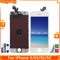 AAA+++LCD Display For Apple iPhone 5 5G 5C Touch Screen Digitizer Assembly LCD Replacement Parts For iphone5 5S SE Tool
