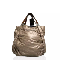 MARNI [PRELOVED] Marni Puffy Grey Leather SHW Tote Bag