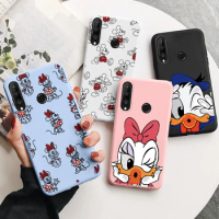 Silicone Phone Case For Huawei P30 P 30 Lite P30 Pro Cover Mickey Minnie Donald Duck Soft Funda For Huawei P30 P30Lite Coque Bag
