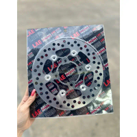 COD จานเบรค Luxury ️จานแต่งหมุดเลสตันขนาด220mm.ใส่เวฟ125R/S/w-110i/125iปลาวาฬ งานขั้นเทพมี6สี