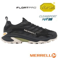 【MERRELL】男 MOAB SPEED 2 多功能透氣登山健行鞋.休閒運動鞋(ML037525 黑色)