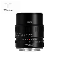 TTArtisan 40mm F2.8 Macro Lens for Sony E Mount a6600 Fujifilm XT4 XA XE X-Pro Canon M100 Panasonic Olympus M43 Nikon ZFC Camera