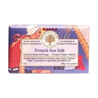 岡山戀香水~澳洲 W&amp;L植物精油香皂-法國海鹽 200g~優惠價:149元