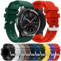 20mm 22mm Band for Samsung Galaxy Watch 4/Classic/46mm/42mm/active 2 Gear s3/S2 silicone bracelet Huawei GT/2/GT2/3 Pro strap