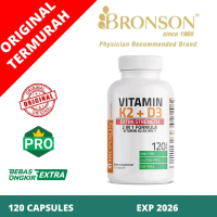 Bronson Vitamin K2 + D3 10.000IU 120 kapsul