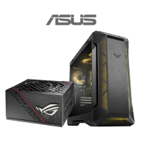 【ASUS 華碩 1000W電源+機殼】TUF Gaming GT501 Case 機殼+ROG Strix 1000W 金牌 電源供應器