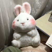 ins網紅可愛兔子公仔毛絨玩具兔兔玩偶睡覺抱枕布娃娃生日禮物女