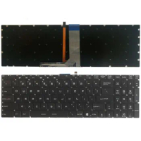 New For MSI MS-16 J2 J3 J4 MS-16H5 MS-16H4 MS-16J6 Laptop US Keyboard RGB Backlit NSK-FB1BN