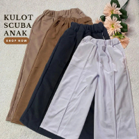 everydayKulot l Kulot Scuba Anak Balita - Celana kulot cubit anak 2-9tahun - Celana Anak Scuba Fashi