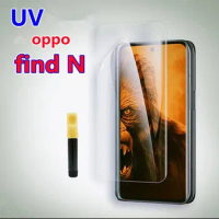 3D Curved High Quality Full Glue UV Tempered Glass For Oppo Find N Screen Protector For Oppo Find N2