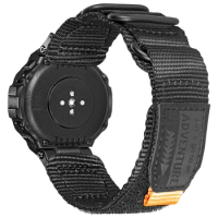 Hemsut Nylon Watch Band for Amazfit T-Rex 2 Replacement Straps for Amazfit T Rex Pro Sport Replacement Loops