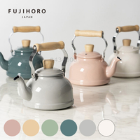 新款 FUJIHORO 富士琺瑯 1.6L 琺瑯壺 水壺 茶壺 煮水壺 CTN1.6K 電磁爐可用 泰國製