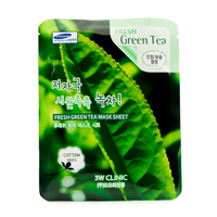 3W Clinic - 面膜 - 綠茶Mask Sheet - Fresh Green Tea