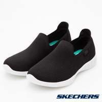 SKECHERS YOU DEFINE 女鞋 休閒 健走 懶人鞋 包覆 柔軟 舒適 藍【運動世界】14956WBKW