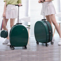 20 Inch Travel Board Suitcase 2 Pieces Sets With Wheels Trolley Rolling Luggage Sling Bag Check-in Case For Women Free Shipping