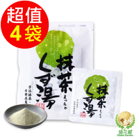【盛花園】日本不二食品-抹茶葛粉(4袋/組)