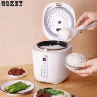 Mini Rice Cooker Smart Cooking Soup Cooker Home Steamer Multi-functional Rice Cooker 1.2l Electric Rice Box Kitchen Appliances
