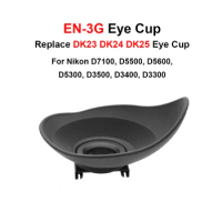 EN-3G Rubber 360° rotatable Eye Cup For Nikon D7100,D5600, D5500, D5300,D3500, D3400, D3300 etc. replace original DK23 DK24 DK25