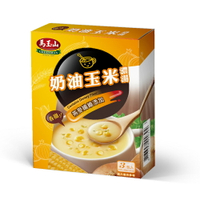 【馬玉山】奶油玉米濃湯(3入) 添加燕麥纖維/台灣製造