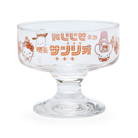 小禮堂 Sanrio大集合 玻璃布丁杯 (昭和喫茶館3.0) 4550337-135563