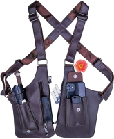 Anti-Theft Bag Hidden Shoulder Holster Double Storage Pouch Phone Wallet Pocket