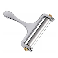 Cheese Knife Zinc Alloy Slicing Hob Butter Slicing Knife Baking Cheese Knife Tool Butter Dish with Knife Cheese Grater