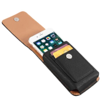 Magnetic Phone Bag for ZTE Axon 11 SE Nubia V18 X Z20 Case Leather Card Slot Rotate Clip Belt Pouch Outdoor Waist Pack Cover