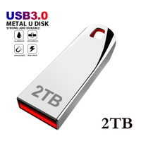 【2023】Metal Usb 2TB 3.0 Pen Drive Usb Flash Drives 1TB 512GB High Speed Portable USB Memory USB Flash Disk Computer Transmission Stick