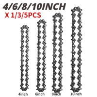 4/6/8/10 Inch Chains for 4/6/8/10 Inch Electric Saw Chainsaw Chain for mini Electric Chain Saw Chainsaw Parts
