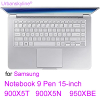 Keyboard Cover for Samsung Notebook 9 Pen 15 inch 900X5T 900X5N 950XBE Protector Skin Laptop Notebook Silicone TPU Clear 2021