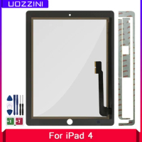 Outer Glass Panel For iPad 4 4th Gen A1458 A1459 A1460 9.7" Touch Screen Super Quality Tested Replacement + Adhesive