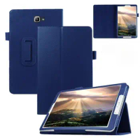 Case for Samsung Galaxy 2016 Tab A6 10.1 With S Pen SM-P580 P585 Tablet Case PU Leather Slim Cover