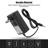 ที่ชาร์จ แบต 21v อแดปเตอร์ชาร์จแบตลิเที่ยม DC 21V  แล้วตัด มีไฟสถานะ ชาร์จ แบตเต็ม Li-ion Battery Ch