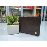 Dompet Kulit Pria Papillon D738 10x9 Cm Kopi