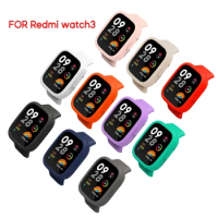 Silicone Protective Case Frame Screen Protector Cover for Redmi watch 3 /watch3 Soft Shell Protection Sleeve Housing