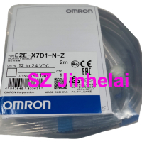 Omron E2E-X7D1-N-Z E2E-X7D2-N E2E-X 7D2-N-Z แท้เดิมเซ็นเซอร์ความใกล้ชิดสวิทช์ตรวจจับ2เมตร