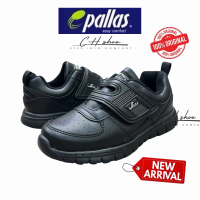 ORIGINAL PALLAS JAZZ ULTRALIGHT black school shoes/ kasut sekolah hitam/kasut sport budak 205-1185 B