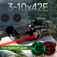 M9 Hunting Optical Scope 3-10x42 Tactical Optics Riflescope Range Finder Reticle Hunting Sniper Deer Rifle Scopes Fit